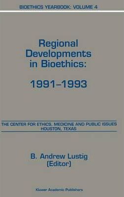 Libro Bioethics Yearbook : Regional Developments In Bioet...
