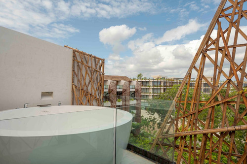 Estudio Penthouse Con Rooftop Privado En Renta En Tulum