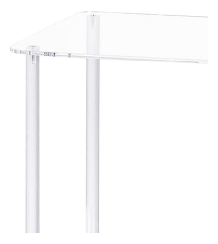 . Mesa Auxiliar De Acrílico Transparente, Mesa Auxiliar