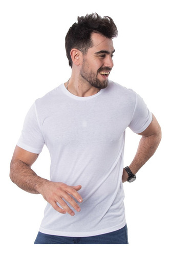 Imagen 2 de 6 de Remera Lisa Hombre Básica Manga Corta Liviana Importada