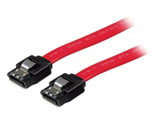 Cable De Datos Metalico Sata A Sata Para Disco Dvd 45cm