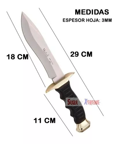 Muela México - El cuchillo 21833 posee mango zamak cromado