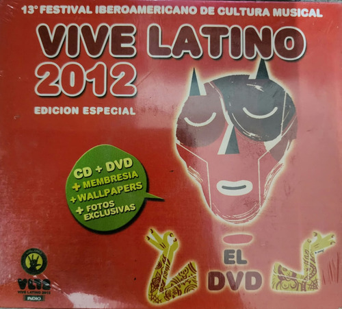 Cd Vive Latino - 2012 Cd Ydvd - Kinkydld Pate Bunbury