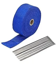 Comprar Cinta Termica Aislante Azul 15 Mts Header Tubo Escape Racing