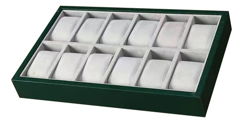 Reloj Organizador Bandeja Organizador Pulsera 12 Ranuras