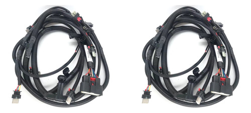 2 Arneses De Cableado Reversible Para Parachoques Delanteros