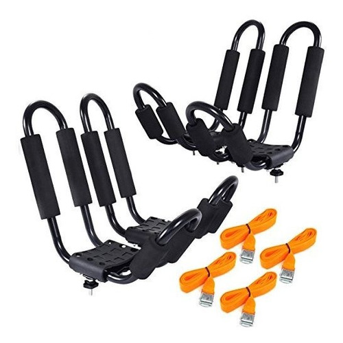 Carro, Auto, Parrilla, Te Protek 2 Pair J Shape Bar 150 Lbs 