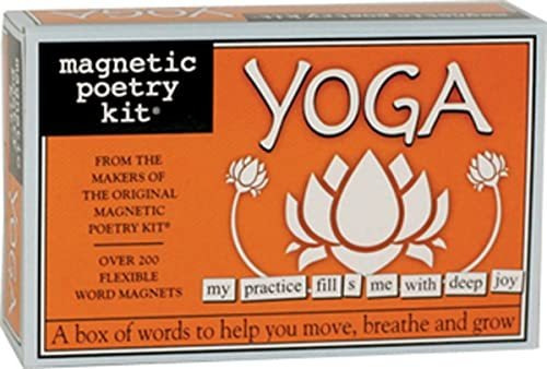 Poesía Magnética - Kit De Yoga - Palabras Para Refrigerador 