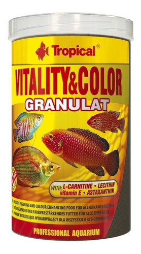 Tropical Vitality & Color Granulat 138grs Alimento Peces