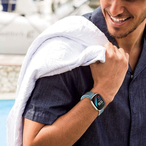 Hapaw Bandas Compatibles Con Fitbit Sense / Versa 3, Banda D