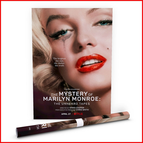 Poster Película El Misterio De Marilyn Monroe - 40x60cm