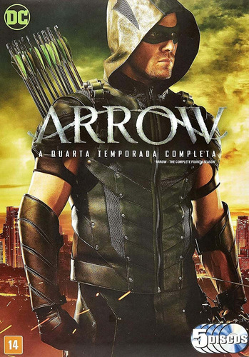 Arrow 4ª Temporada - Box Com 5 Dvds - Stephen Amell