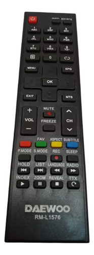 Control Remoto Daewoo Para Pantalla Plana 