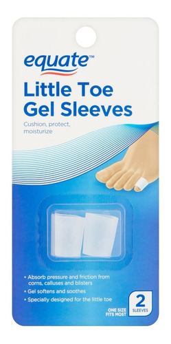 Protectores De Gel Para Dedos Chicos Del Pie Equate 2pzs