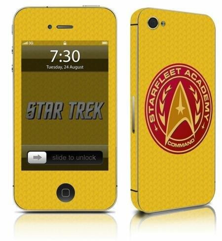 Adesivo Para Celular Command Star Trek - Para iPhone 4s