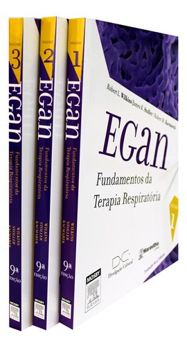 Egan - Fundamentos Terapia Respiratória - 9ª Ed - 3 Vol, De Robert L. Wilkins., Vol. 1. Editora Elsevier, Capa Mole, Edição 9 Em Português, 2010