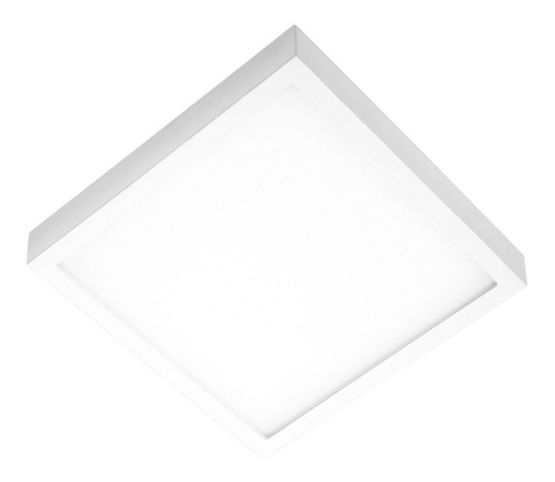 Lámpara De Sobreponer Led 18 W Plafón Luz Blanca Tl-2816.b65 Estructura Blanco