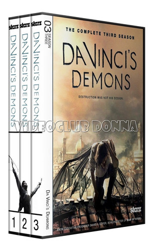 Da Vinci's Demons Pack 3 Temporadas Dvd Serie Completa