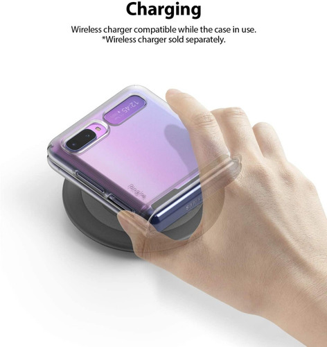 Imagen 2 de 8 de Funda Galaxy Z Flip Ringke Slim 100% Original Rigida Tpu