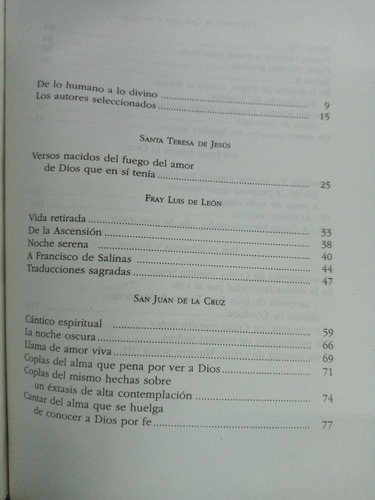 Imagen 3 de 5 de Que Muero Porque No Muero... * Antologia Poesia Mistica *