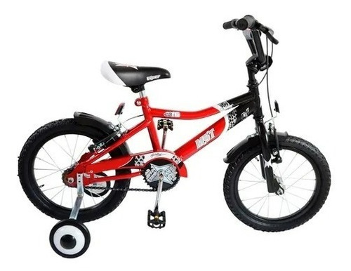 Imagen 1 de 1 de Bicicleta Infantil Musetta Viper R16 Color Rojo/celeste