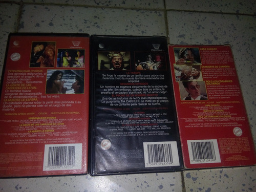Tales From The Crypt Volumen 1, 2, Y 3 En Vhs Buen Estado (Usado)