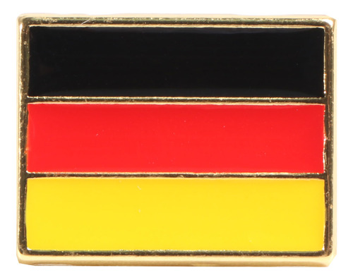 Broche De Metal Con La Bandera Nacional De Alemania, Insigni