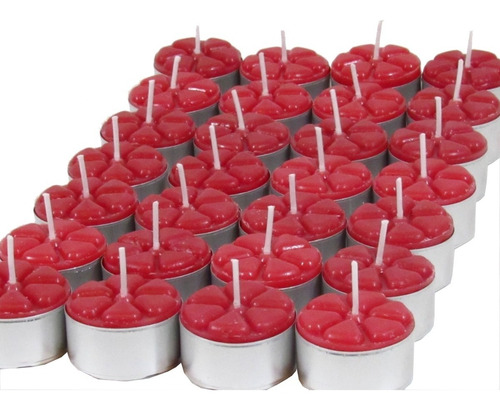 30 Velas Aromáticas Morango Aromatizada Dia Dos Namorados