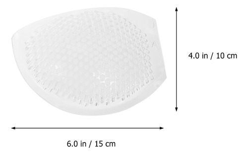 1 Par De Almohadillas De Silicona Reutilizables En Forma De