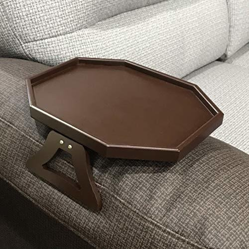 Mesa Con Clip Para Reposabrazos De Sofá De Madera, Bandeja O | MercadoLibre