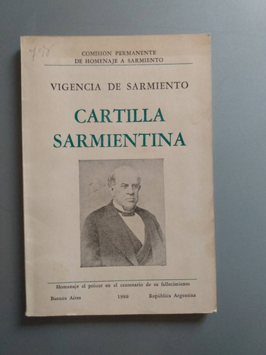 Cartilla Sarmientina / Vigencia De Sarmiento - 1988
