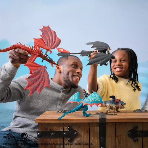 Set De Figuras De La Batalla Final Cómo Entrenar A Tu Dragón
