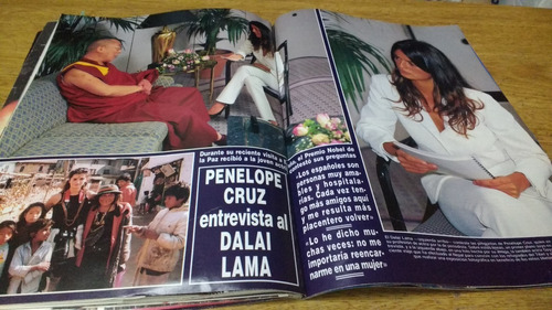 Hola 2751 Penelope Cruz Entrevista Dalai Lama 1997