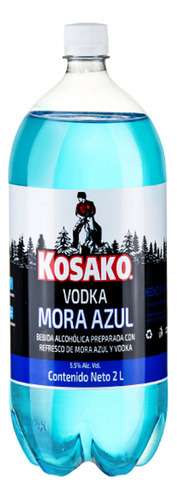 Pack De 12 Fusión Kosako Mora Azul Pet 2 L