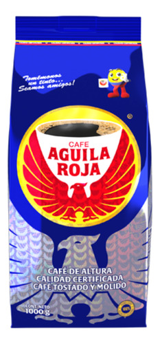 Cafe Molido Aguila Roja X 1000g - Kg a $59000