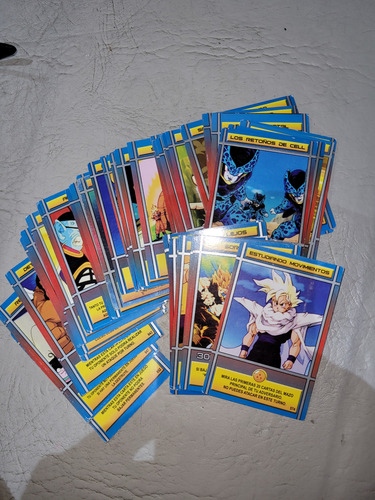 Cartas Dragón Ball Z Cromeros Cartas Dragón Ball Z Cromeros Español (Usado)