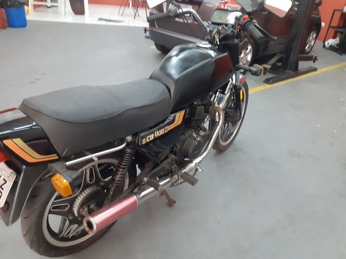 Imagem 2 de 5 de Honda Cb 450 - 83 Mod Cb Ii - Preta - Ac. Troca Auto/moto