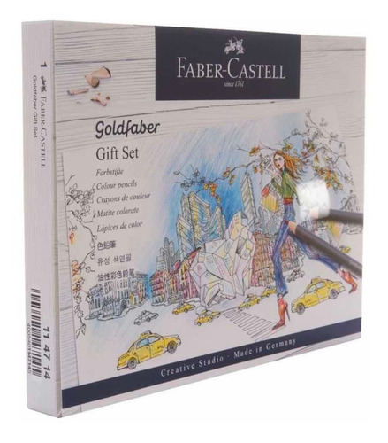 Faber Castell Colores Set De Dibujo Con 23 Piezas Arte