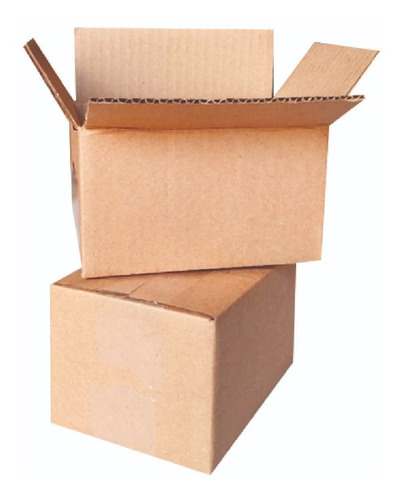 Imagen 3 de 3 de Caja Carton E-commerce 16x11 X9cm 50 Pzas Corrugado Kraft