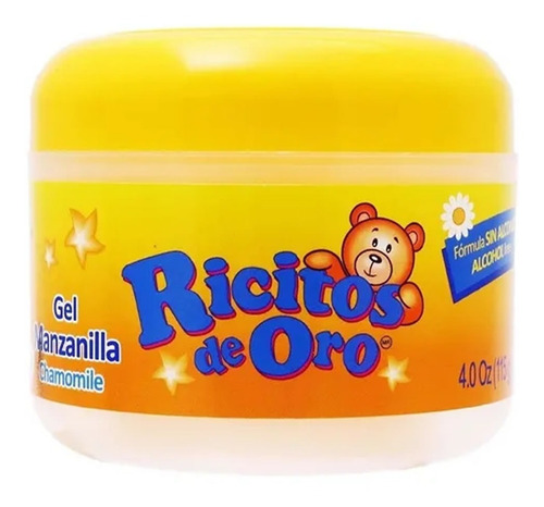 Gel Manzanilla Ricitos De Oro Tarro Con 115 G