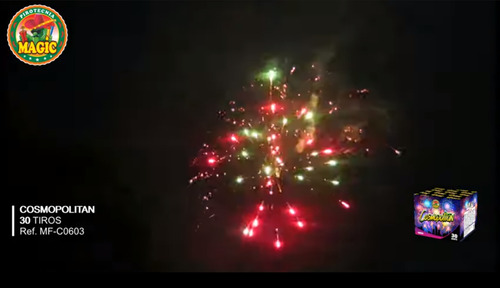 Pirotecnia 30 Cohetes Fuegos Artificiales Velas Bengalas