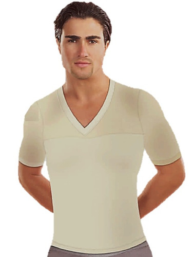 2 Faja Hombre Tipo Camiseta Reductora Action Man Sorprendent