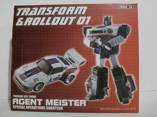 Transformers Jazz Agente Meister Masterpieces (Usado)