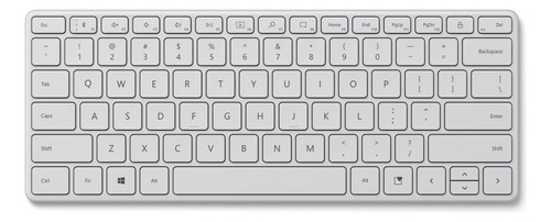 Teclado Microsoft Bluetooth Compact Español Blanco