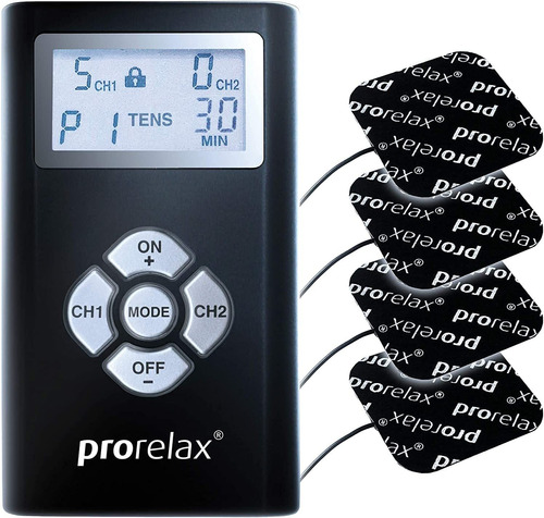 Prorelax 48903 - Duo Blackline  Aparato De Masaje Ems