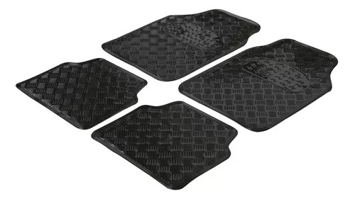 Tapetes Diseño Negro Metalico  Para Renault Twizy