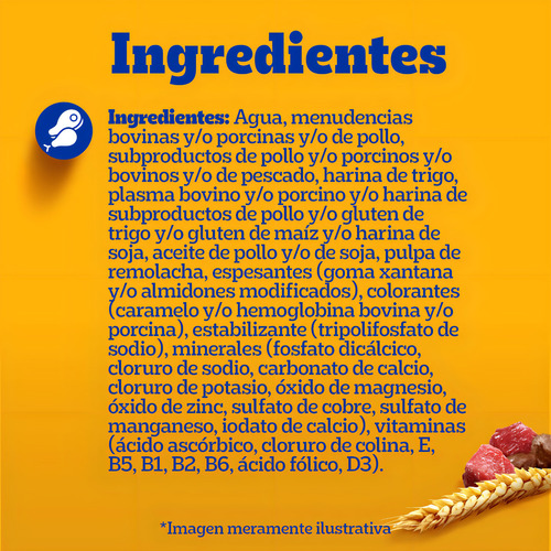 Pedigree Alimento Húmedo Sobrecito Perro Adulto Carne 12un