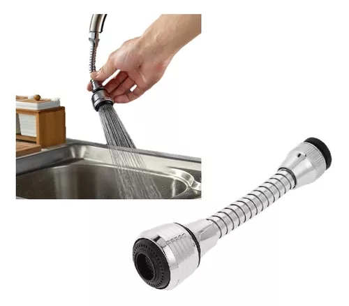Adaptador de grifo, accesorio de manguera de fregadero para grifo, grifo de  extensión adecuado para conectar fregadero, cocina, baño, grifo de jardín