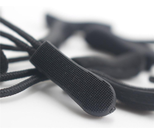 // 10 Unids De Cremallera Con De Agarre Sin Deslizante Negro