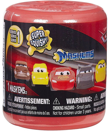 Disney Cars Cars 3 Mash'ems Series 1 Squish Mystery Pack